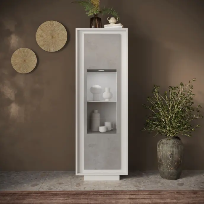 colonna 1 anta vetro beton