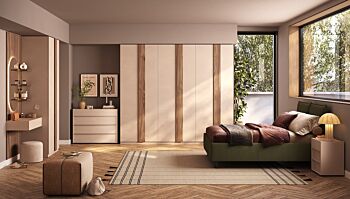 letto verde bosco